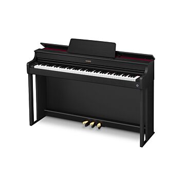 Casio Celviano AP-300 Piano Digital Preto - Vista Frontal Completa