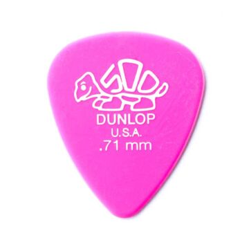 Palheta Delrin 500 0,71mm Pct C/6 41r.71 Dunlop (1802) 1