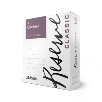 Palheta Clarineta Bb 3.5 (10 Peças) D Addario Reserv Classic