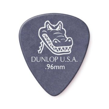 Palheta Gator Grip 0,96mm Pct C/6 417r.96 Dunlop (1813) 1