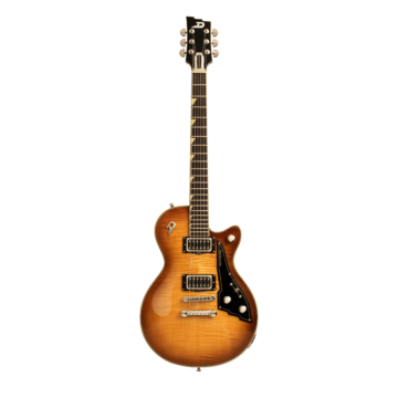Guitarra Duesenberg Fantom Series S Eletrica Light Antique Burst com Case