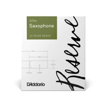 Palheta Sax Alto 2.5 (10 Unidades) D Addario Reserve DJR1025