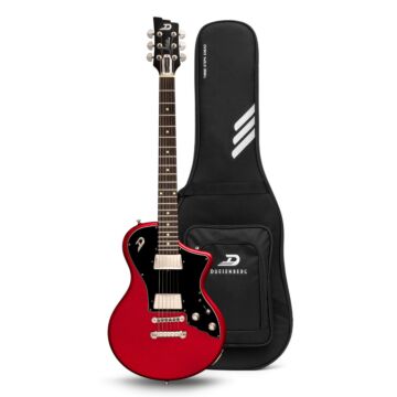 Duesenberg Julietta Stop-Tailpiece Catalina Red - Vista Frontal