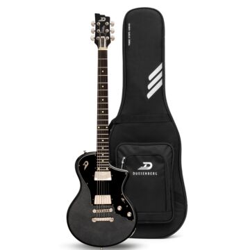 Duesenberg Julietta Baritone Stop-Tailpiece Catalina Black - Vista Frontal