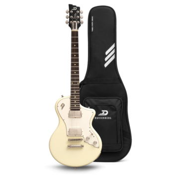 Guitarra Duesenberg Julietta Vintage White - Vista Frontal Completa