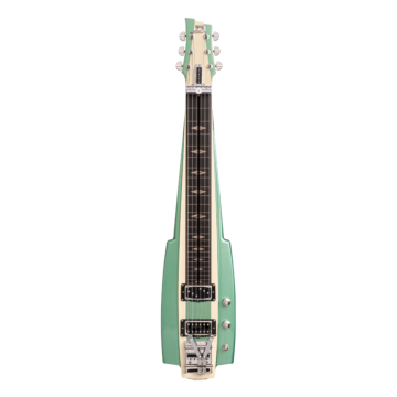 Duesenberg Fairytale Lap Steel Harbor Green White - Vista Completa