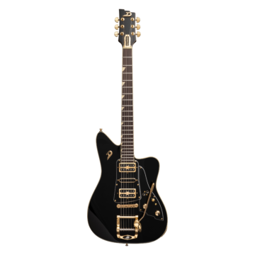 Duesenberg Paloma Custom Guitarra Elétrica Preta - Vistas Múltiplas