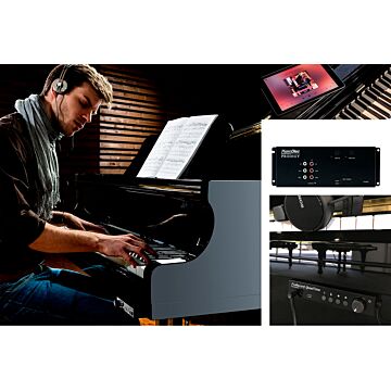 GH148 Kayserburg Heritage Series Piano Acústico-A111 - Ebony Polish-Reprodução automática PR Prodigy - ProRecord e Silent System - DSK3