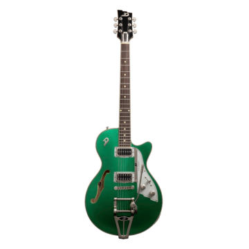 Duesenberg Starplayer TV Standard Duo-Tone Green - Vista Frontal