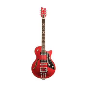 Guitarra Duesenberg Starplayer TV Duo Tone Semi-acustica Catalina Red com Case