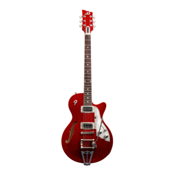 Guitarra Duesenberg Starplayer TV Semi-acustica Morello Flake com Case