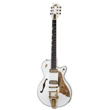 Duesenberg Starplayer TV Phonic Venetian White - Vista Frontal