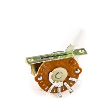 Chave Seletora 5 Posições Knob Branco Spirit UST5-#6-32-WH