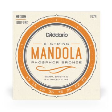Encordoamento Para Bandola D Addario Phosphor Bronze EJ76