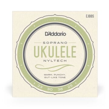 Encordoamento Para Ukulele Soprano D Addario Nyltech EJ88S