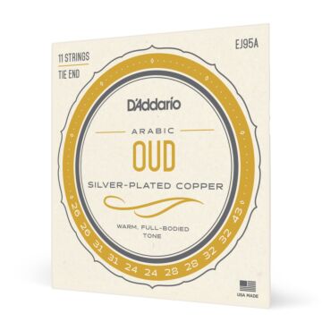 Encordoamento Para Oud DAddario Silver Plated Copper EJ95A