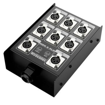 Painel Multicabo 08 Vias Xlr - Medusa Wireconex 1