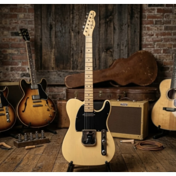 Fender American Special Telecaster Guitarra Elétrica Butterscotch Blonde - Usada
