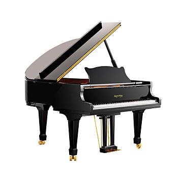 Kayserburg GH160 Grand Heritage Piano Cauda Acústico em Ebony Polish | Teclacenter