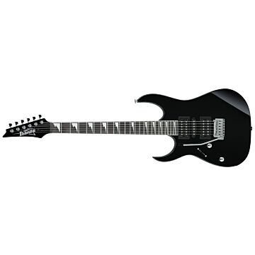 Guitarra 6C Canhota RG GIO Black Night Ibanez GRG170DXL-BKN