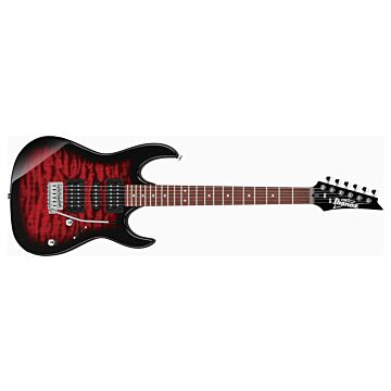 Guitarra 6C RG GIO Trans Red Burst Ibanez GRX70QA-TRB