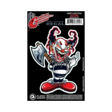 Adesivo Para Guitarra Axe Clown Tattoo D Addario GT77015