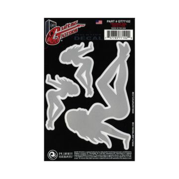 Adesivo Para Guitarra Trucker Girl Tattoo D Addario GT77102
