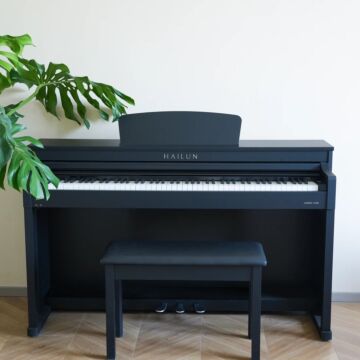 Piano Digital Bulara Hailun H302 | Teclado VPAS-IV 3 Sensores e Afinação Vocal IA