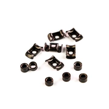 Baixa Cordas Guitarra Preto (6 Unidades) Spirit SSG-S-BK