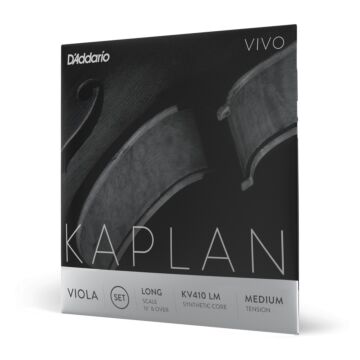 Encordoamento Viola De Arco DAddario Kaplan Vivo KV410 LM