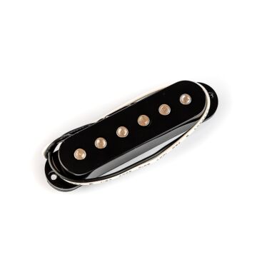 Captador Para Guitarra Single Cerâmica Preto Spirit ST7-M-BK