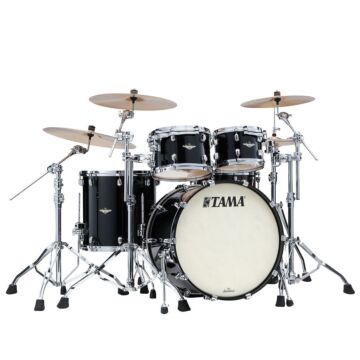 Bateria Shell Pack (4 tambores) Bumbo 22 (Piano Black) Tama Starclassic Maple MA42TZS-PBK