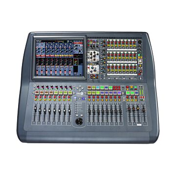 midas pro2c com case + dl251 mixer