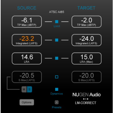 NUGEN LM-Correct 2 - NUGEN Audio  | Dynamics