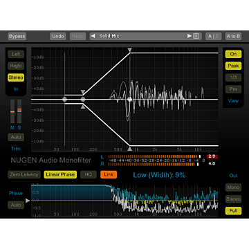 NUGEN Monofilter - NUGEN Audio  | Utility
