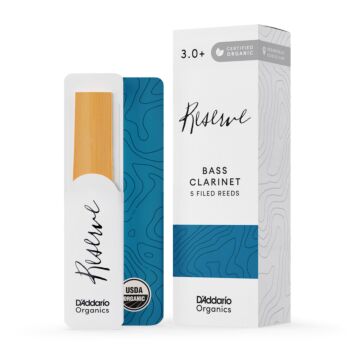 Palheta Clarone 3.0+ (5 Unidades) DAddario Organic Reserve