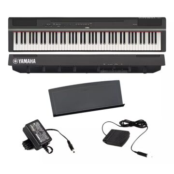 Yamaha P-125 Piano Digital - Preto-Instrumento