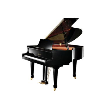 P8 Pearl River Piano Acústico Cauda Preto Polido com Banqueta| Teclacenter