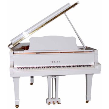 Piano Yamaha GC1 PWH - Qualidade e Elegância em um só Instrumento.