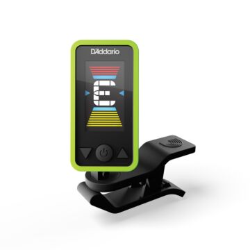 Afinador Cromático Verde D Addario Eclipse PW-CT-17GN
