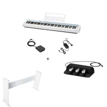 Piano Digital Casio Privia PX-S1100-Instrumento + suporte Opus + Pedal Triplo-CALM BLUE