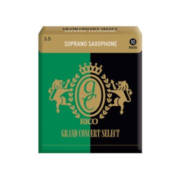 Palheta Sax Soprano 3.5 (10 Peças) D Addario Grand C Select modelo RGC10SSX350