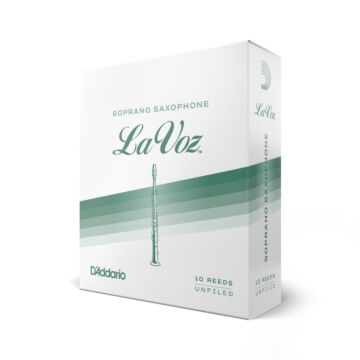 Palheta Sax Soprano M (10 Unidades) D Addario La Voz RIC10MD