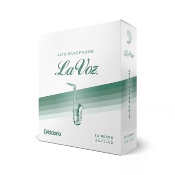 Palheta Sax Alto Hard (10 Unidades) DAddario La Voz RJC10HD