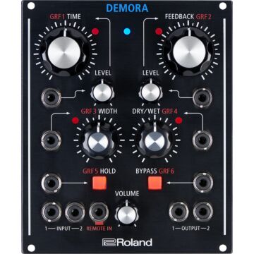 roland aira demora modular delay sintetizador