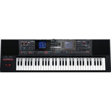 Roland e-a7 arranjador expansível Roland E-A7. Teclado Arranjador Expansivel, possui Sampler integrado (128Mb), conta com 61 teclas, mais de 1500 sons, operacao facil com duas telas LCD e muitos botoes fisicos (156 botoes no total).-roland e-a7 arranjador