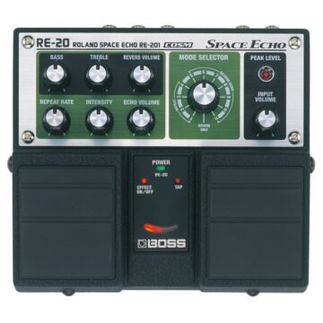 roland boss re-20 space echo pedal