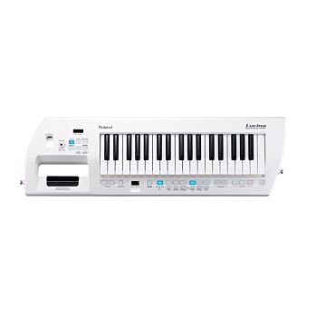 roland lucina ax-09 wh keytar sintetizador portátill