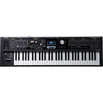 Roland v-combo vr-09 sintetizador Teclado combo com diversos sons de piano, synth e órgão. Tecnologia SuperNatural, 61 teclas, até 7 efeitos simultâneos, pesa menos de 6kg.-roland v-combo vr-09 sintetizador ID-1997