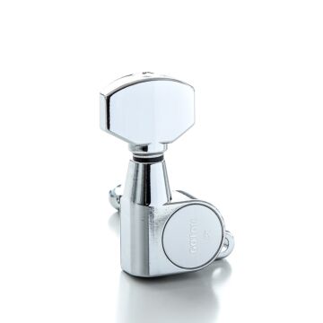 Tarraxa Blindada (L3+R3) Cromada (6 Peças) Gotoh SG360-07 C